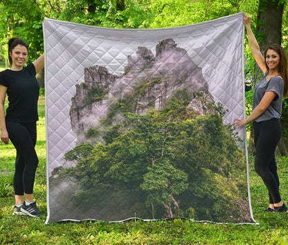 High Mountain Print Quilt
