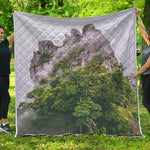 High Mountain Print Quilt