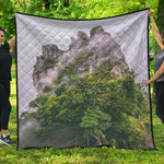High Mountain Print Quilt