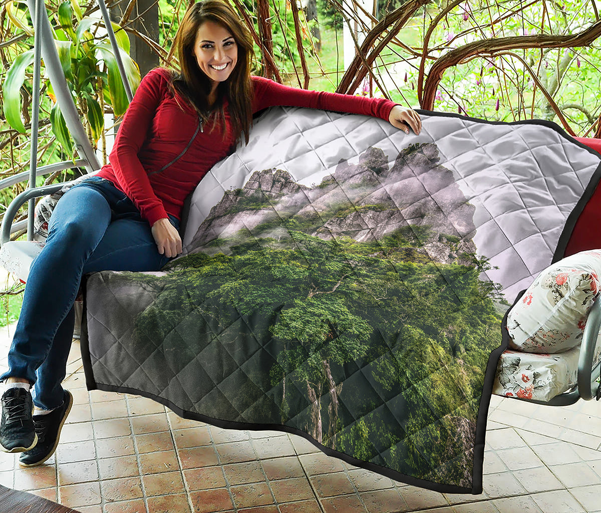 High Mountain Print Quilt