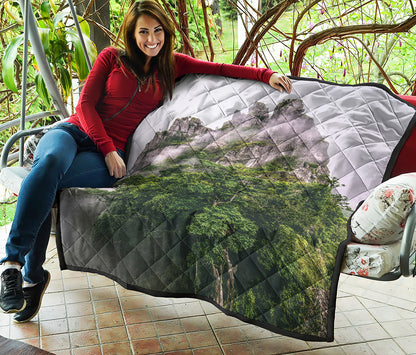 High Mountain Print Quilt