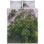High Mountain Print Quilt Bed Set