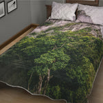 High Mountain Print Quilt Bed Set