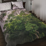 High Mountain Print Quilt Bed Set