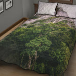 High Mountain Print Quilt Bed Set