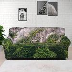 High Mountain Print Sofa Cover