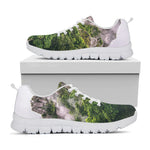High Mountain Print White Sneakers