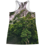 High Mountain Print Women's Racerback Tank Top
