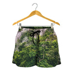 High Mountain Print Women's Shorts