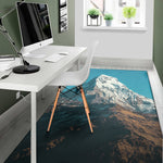 Himalaya Mountain Print Area Rug