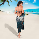 Himalaya Mountain Print Beach Sarong Wrap