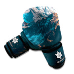 Himalaya Mountain Print Boxing Gloves