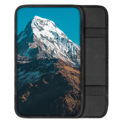 Himalaya Mountain Print Car Center Console Cover