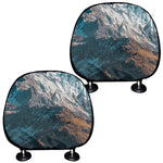 Himalaya Mountain Print Car Headrest Covers