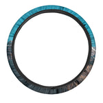 Himalaya Mountain Print Car Steering Wheel Cover