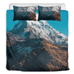 Himalaya Mountain Print Duvet Cover Bedding Set