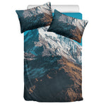 Himalaya Mountain Print Duvet Cover Bedding Set
