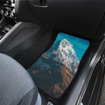 Himalaya Mountain Print Front and Back Car Floor Mats