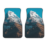 Himalaya Mountain Print Front Car Floor Mats