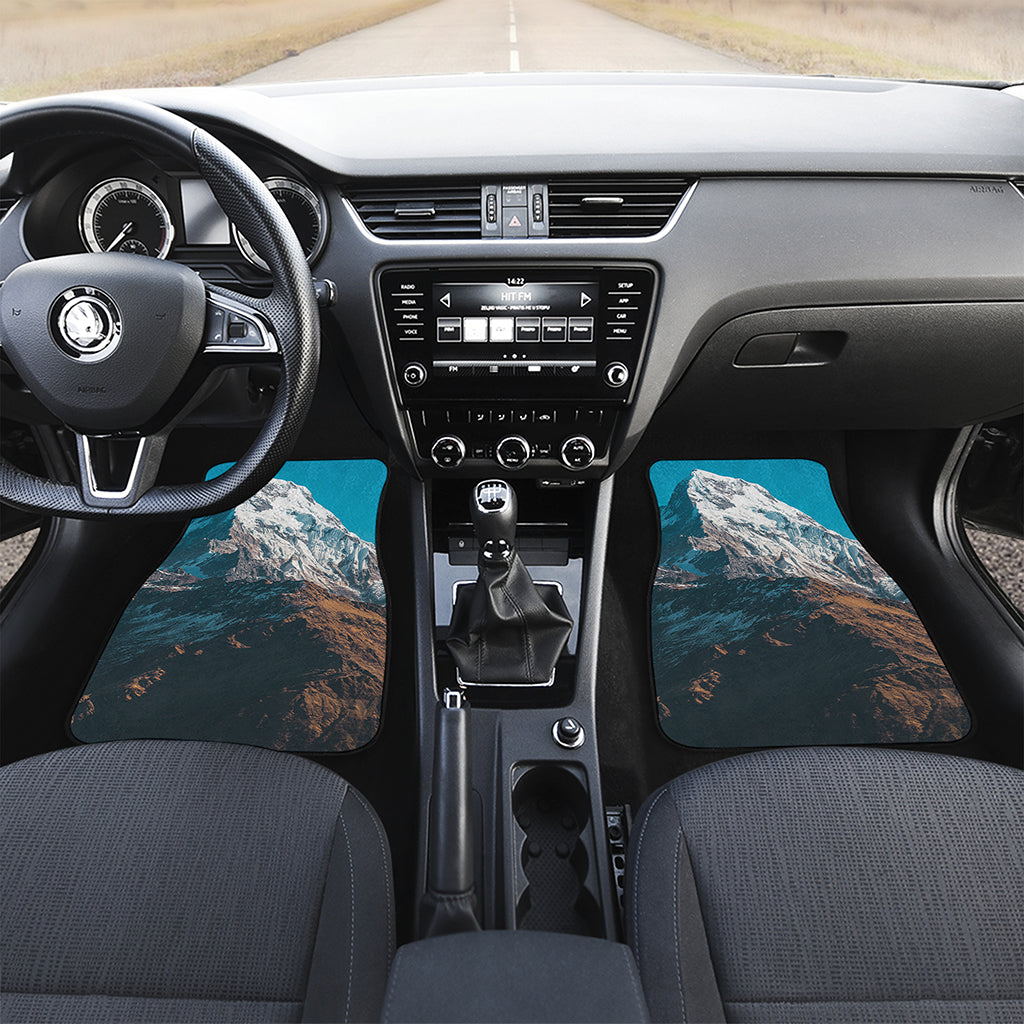 Himalaya Mountain Print Front Car Floor Mats
