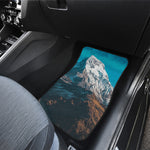 Himalaya Mountain Print Front Car Floor Mats