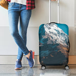 Himalaya Mountain Print Luggage Cover