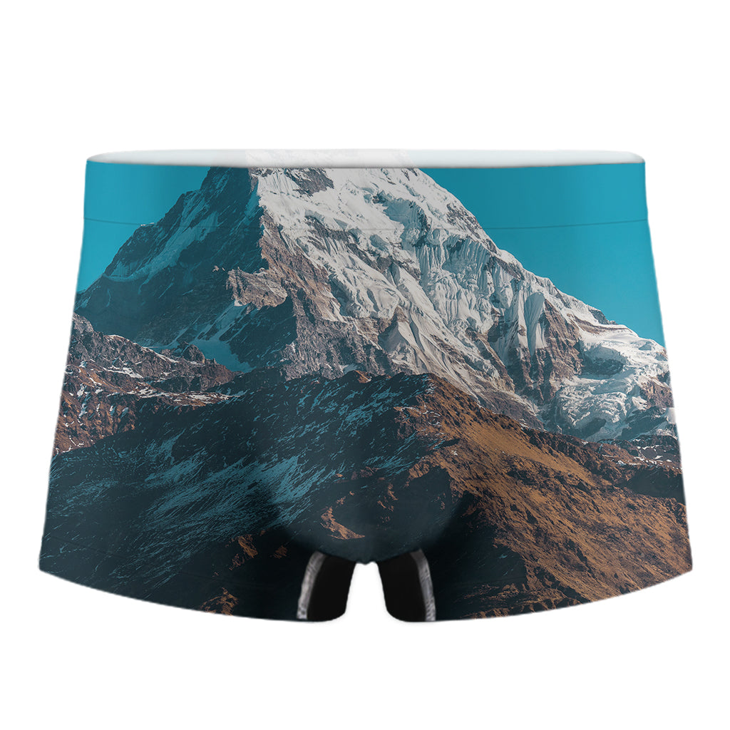 Himalaya Mountain Print Men's Boxer Briefs