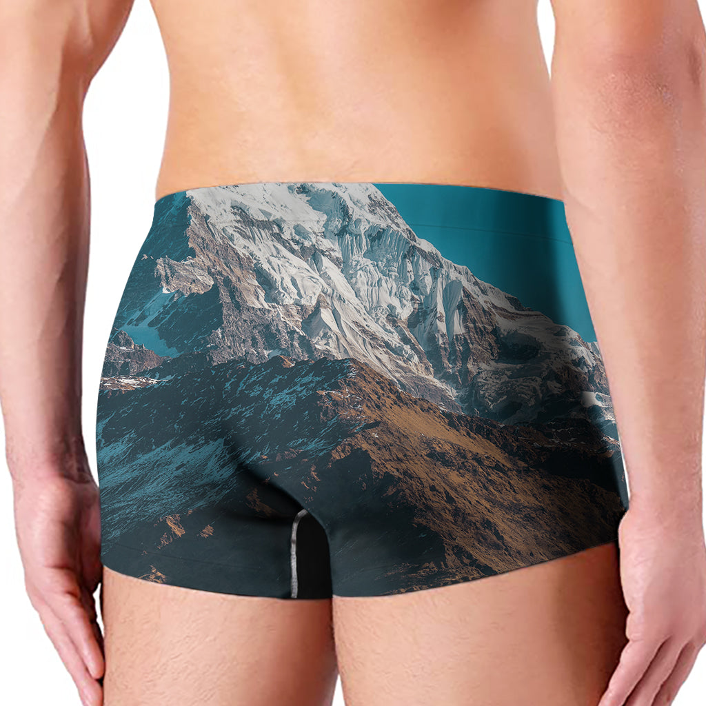 Himalaya Mountain Print Men's Boxer Briefs