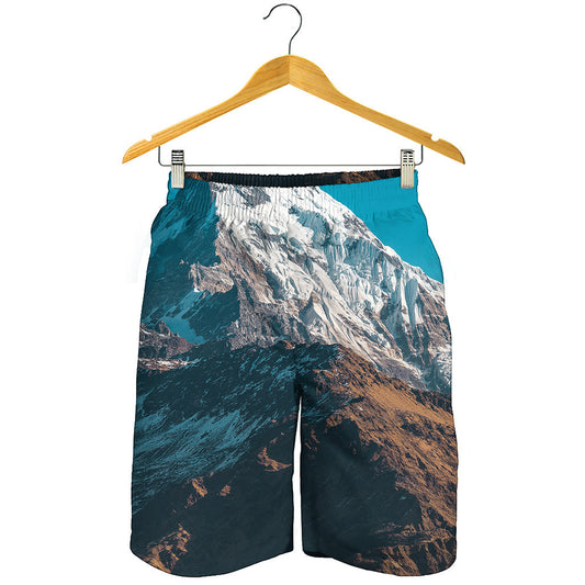 Himalaya Mountain Print Men's Shorts