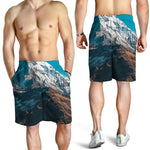 Himalaya Mountain Print Men's Shorts