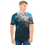 Himalaya Mountain Print Men's T-Shirt