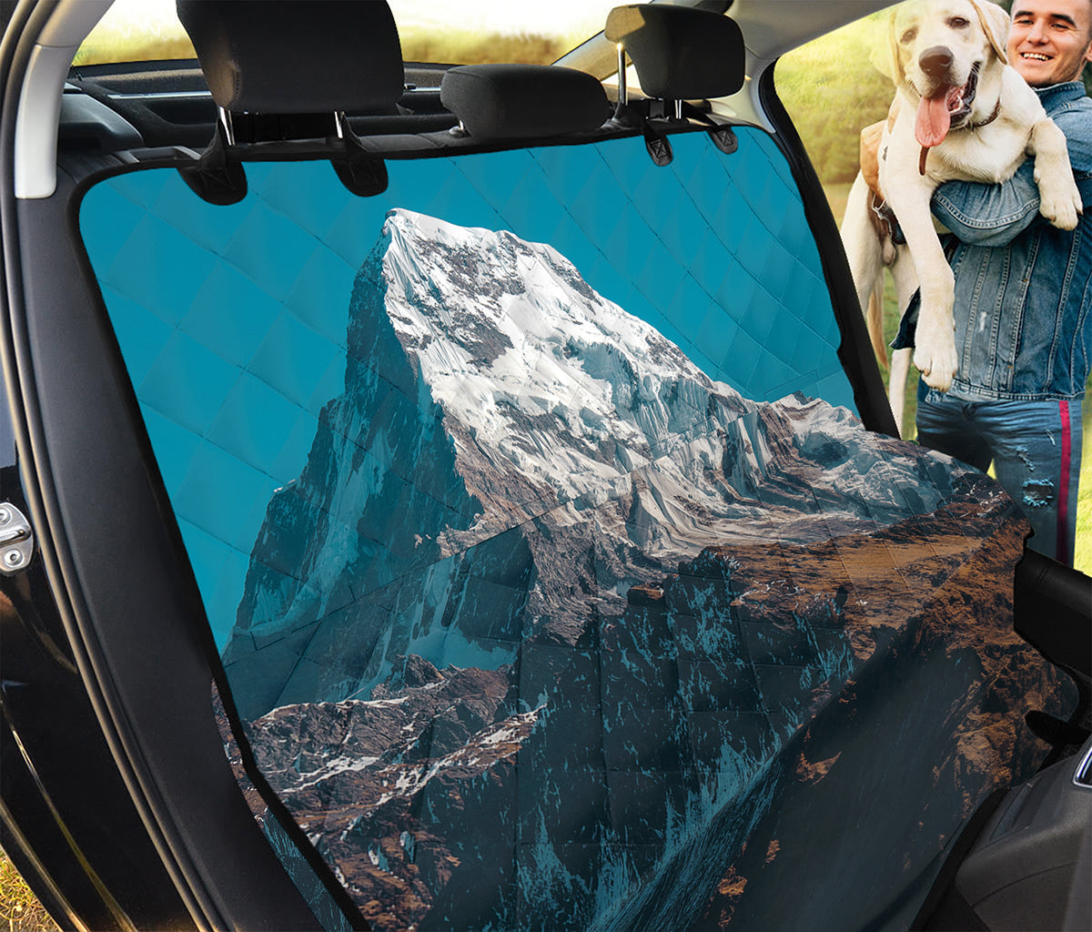 Himalaya Mountain Print Pet Car Back Seat Cover