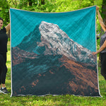 Himalaya Mountain Print Quilt
