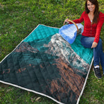 Himalaya Mountain Print Quilt