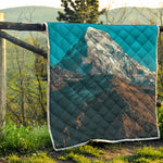 Himalaya Mountain Print Quilt