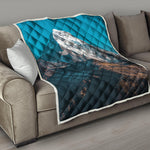 Himalaya Mountain Print Quilt