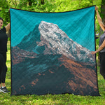 Himalaya Mountain Print Quilt