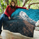 Himalaya Mountain Print Quilt