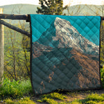Himalaya Mountain Print Quilt