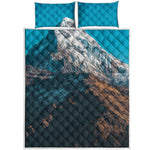 Himalaya Mountain Print Quilt Bed Set