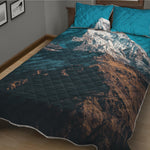 Himalaya Mountain Print Quilt Bed Set