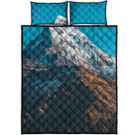 Himalaya Mountain Print Quilt Bed Set