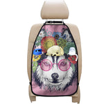 Hippie Siberian Husky Print Car Seat Organizers