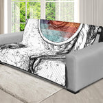 Hipster Beagle With Glasses Print Futon Protector