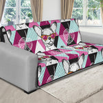 Hipster Chihuahua Pattern Print Futon Protector