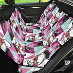 Hipster Chihuahua Pattern Print Pet Car Back Seat Cover