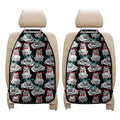 Hipster Frog Pattern Print Car Seat Organizers
