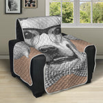 Hipster Golden Retriever Print Recliner Protector