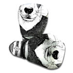 Hipster Jack Russell Terrier Print Boxing Gloves