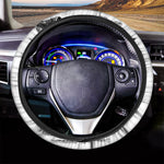 Hipster Jack Russell Terrier Print Car Steering Wheel Cover